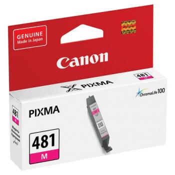 Картридж струйный CANON (CLI-481M) для PIXMA TS704 / TS6140, пурпурный, ресурс 236 страниц, оригинальный, 2099C001 - Премиум Сервис