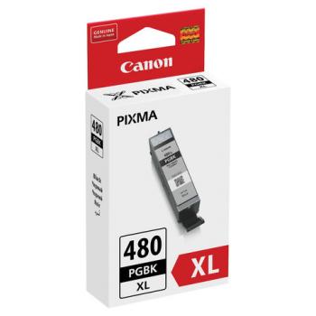 Картридж струйный CANON (PGI-480PGBK XL) для PIXMA TS704 / TS6140, пигмент черный, ресурс 400 страниц, оригинальный, 2023C001 - Премиум Сервис
