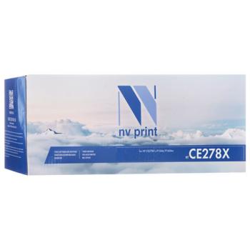 Картридж лазерный NV PRINT (NV-CE278X) для HP LJ M1536dnf/ Р1566/ Р1606W, ресурс 2300 страниц - Премиум Сервис