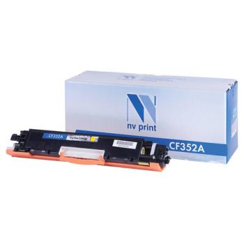 Картридж лазерный NV PRINT (NV-CF352A) для HP LJ M176n/ M177fw, желтый, ресурс 1000 страниц - Премиум Сервис