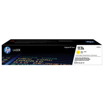 Картридж лазерный HP (W2072A) для HP Color Laser 150a/nw/178nw/fnw, №117A, желтый, оригинальный, ресурс 700 страниц - Премиум Сервис