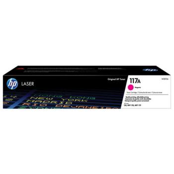 Картридж лазерный HP (W2073A) для HP Color Laser 150a/nw/178nw/fnw, №117A, пурпурный, оригинальный, ресурс 700 страниц - Премиум Сервис