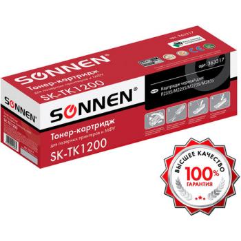 Тонер-картридж SONNEN (SK-TK1200) для KYOCERA ECOSYS P2335/M2235dn/M2735dn/M2835dw, ресурс 3000 страниц, 363317 - Премиум Сервис