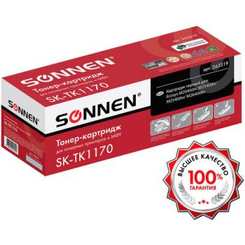 Тонер-картридж SONNEN (SK-TK1170) для KYOCERA Ecosys M2040DN/M2540DN/M2640IDW, ресурс 7200 страниц, 363319 - Премиум Сервис