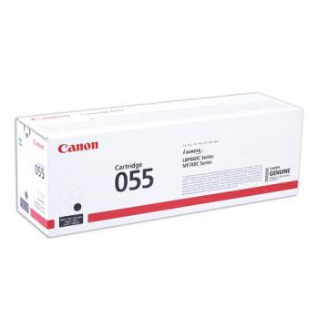 Картридж лазерный CANON (055BK) для LBP663/664/MF742/744/746, черный, оригинальный, ресурс 2300 страниц, 3016C002 - Премиум Сервис