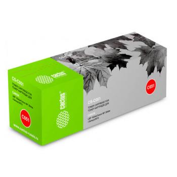 Тонер-картридж CACTUS (CS-C051) для Canon LBP 162dw/MF 264dw/267dw/269dw, черный, ресурс 1700 страниц - Премиум Сервис
