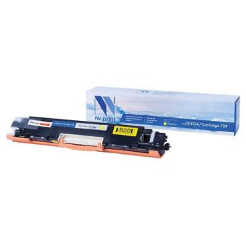 Картридж лазерный NV PRINT (NV-CE312A/729Y) для HP M175nw/CP1025nw/CANON LBP7010C, желтый, ресурс 1000 страниц - Премиум Сервис