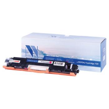 Картридж лазерный NV PRINT (NV-CE313A/729M) для HP M175nw/CP1025nw/CANON LBP7010C, пурпурный, ресурс 1000 страниц - Премиум Сервис