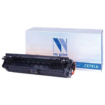 Картридж лазерный NV PRINT (NV-CE741A) для HP CP5220/CP5225/CP5225dn/CP5225n, голубой, ресурс 7300 страниц - Премиум Сервис