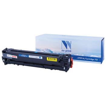 Картридж лазерный NV PRINT (NV-CF211A/731C) для HP M251nw / M276nw / CANON LBP-7110Cw, голубой, ресурс 1800 страниц - Премиум Сервис