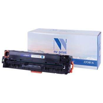 Картридж лазерный NV PRINT (NV-CF381A) для HP LJ M476dn/M476dw/M476nw, голубой, ресурс 2700 страниц - Премиум Сервис