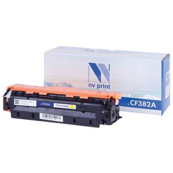 Картридж лазерный NV PRINT (NV-CF382A) для HP LJ M476dn/M476dw/M476nw, желтый, ресурс 2700 страниц - Премиум Сервис