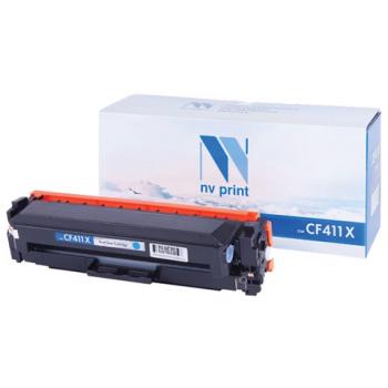 Картридж лазерный NV PRINT (NV-CF411X) для HP M377dw/M452nw/M477fdn/M477fdw, голубой, ресурс 5000 страниц - Премиум Сервис