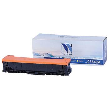 Картридж лазерный NV PRINT (NV-CF542A) для HP M254dw/M254nw/MFP M280nw/M281fdw, желтый, ресурс 1300 страниц - Премиум Сервис
