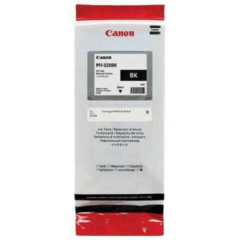 Картридж струйный CANON (PFI-320BK) для imagePROGRAF TM-200/205/300/305, черный, 300 мл, оригинальный, 2890C001 - Премиум Сервис