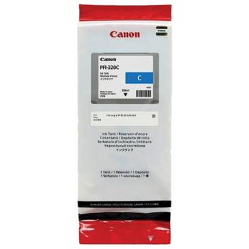 Картридж струйный CANON (PFI-320C) для imagePROGRAF TM-200/205/300/305, голубой, 300 мл, оригинальный, 2891C001 - Премиум Сервис