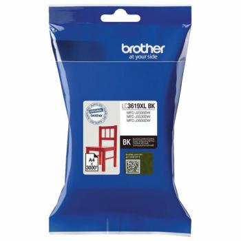 Картридж струйный BROTHER (LC3619XLBK) для MFC-J3530DW/J3930DW, черный, оригинальный, ресурс 3000 страниц - Премиум Сервис