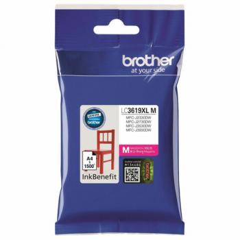 Картридж струйный BROTHER (LC3619XLM) для MFC-J3530DW/J3930DW, пурпурный, оригинальный, ресурс 1500 страниц - Премиум Сервис