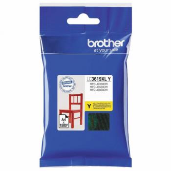 Картридж струйный BROTHER (LC3619XLY) для MFC-J3530DW/J3930DW, желтый, оригинальный, ресурс 1500 страниц - Премиум Сервис