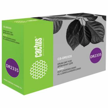 Фотобарабан CACTUS (CS-DR2335) для L2500/2520/2540/HL2300/2340/2360/MFC2700 ч/б, ресурс 12000 страниц - Премиум Сервис