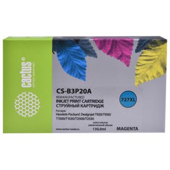 Картридж струйный CACTUS (CS-B3P20A) для HP DesignJet T920/T1500/T2530, пурпурный - Премиум Сервис