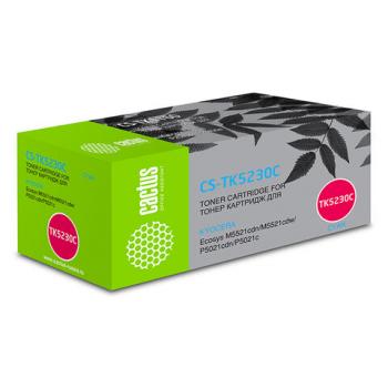 Картридж лазерный CACTUS (CS-TK5230C) для Kyocera M5521cdn/M5521cdw/P5021cdn, голубой, ресурс 2600 страниц - Премиум Сервис