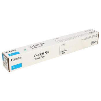 Тонер CANON (C-EXV54C) C3025i, голубой, оригинальный, ресурс 8500 страниц, 1395C002 - Премиум Сервис