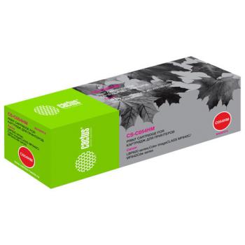 Картридж лазерный CACTUS (CS-C054HM) для Canon LBP 621/623, MF 641/643/645, пурпурный, ресурс 2300 страниц - Премиум Сервис