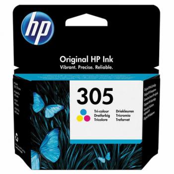 Картридж струйный HP (3YM60AE) DJ 2320/2720/4120, №305, трехцветный, оригинальный, ресурс 100 страниц - Премиум Сервис
