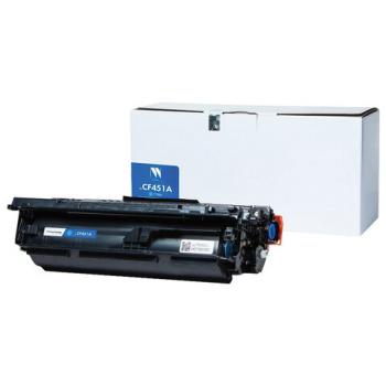 Картридж лазерный NV PRINT (NV-CF451A) для HP LJ M652/M653/M681/M682, голубой, ресурс 10500 страниц, NV-CF451AC - Премиум Сервис