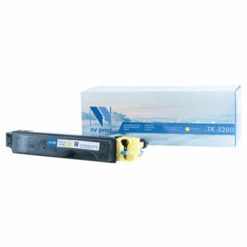 Картридж лазерный NV PRINT (NV-TK-5280Y) для Kyocera Ecosys P6235/M6235/M6635, желтый, ресурс 11000 страниц - Премиум Сервис