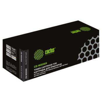 Картридж лазерный CACTUS (CS-W2030X) для HP LJ M454/MFP M479, черный, ресурс 7500 страниц - Премиум Сервис