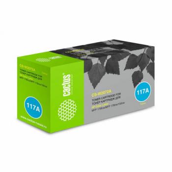 Картридж лазерный CACTUS (CS-W2072A) для HP Color Laser 150/178nw/179fnw, желтый, ресурс 700 страниц - Премиум Сервис