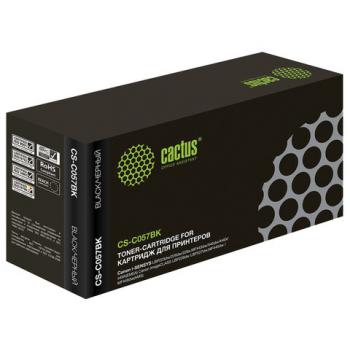 Картридж лазерный CACTUS (CS-C057BK) для Canon i-SENSYS LBP223dw/226dw/228x, ресурс 3100 страниц - Премиум Сервис