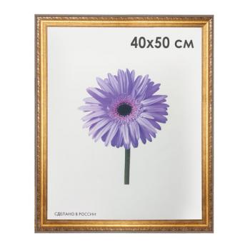 Рамка премиум 40х50 см, пластик, багет 33 мм, "Dorothy", золото, 0023-16-4274 - Премиум Сервис