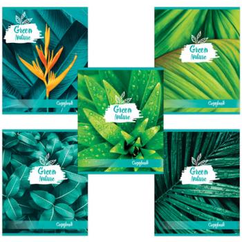 Тетрадь А5, 48 л., BRAUBERG, клетка, обложка картон, GREEN NATURE, 403033 - Премиум Сервис