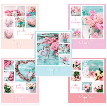 Тетрадь А5, 96 л., BRAUBERG, клетка, обложка картон, ПАСТЕЛЬ, 403066 - Премиум Сервис