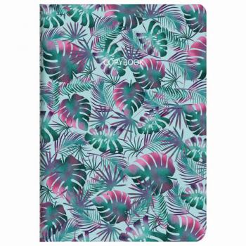 Тетрадь 40 л. в клетку обложка SoftTouch, бежевая бумага 70 г/м2, сшивка, А5 (147х210 мм), ЛИСТЬЯ, BRAUBERG, 403781 - Премиум Сервис