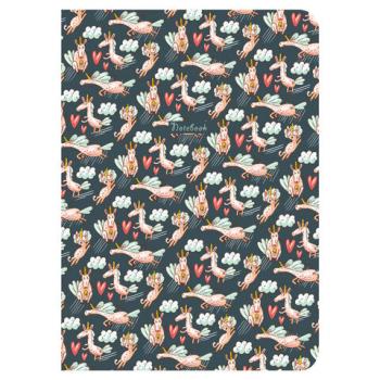 Тетрадь 60 л. в точку обложка SoftTouch, бежевая бумага 70 г/м2, сшивка, В5 (179х250 мм), ЕДИНОРОЖКИ, BRAUBERG, 403827 - Премиум Сервис