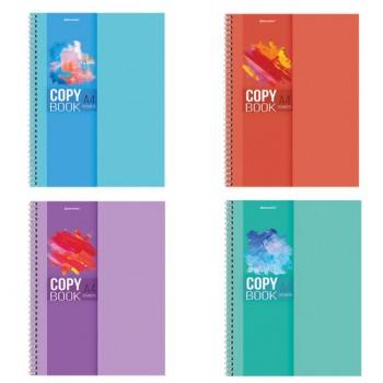 Тетрадь А4, 120 л., BRAUBERG гребень, клетка, обложка картон, "Vision", 404070 - Премиум Сервис