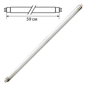 Лампа люминесцентная OSRAM L18/640, 18 Вт, цоколь G13, в виде трубки, длина 59 см, хол. белый свет - Премиум Сервис