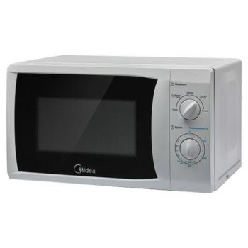 Микроволновая печь MIDEA MM720CFB объем 20 л, мощность 700 Вт, механическое управление, белая - Премиум Сервис