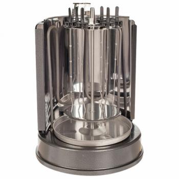 Шашлычница электрическая KITFORT KT-1404, 1400 Вт, 7 шампуров, сталь - Премиум Сервис