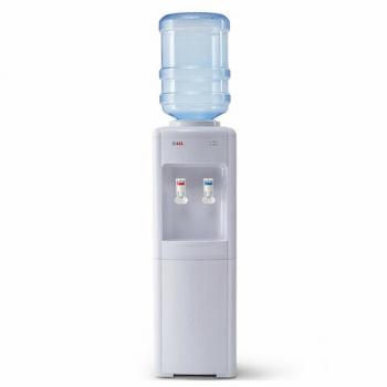 Кулер для воды AEL LD-AEL-16 v2, напольный, НАГРЕВ/ОХЛАЖДЕНИЕ ЭЛЕКТРОННОЕ, 2 крана, белый, 00201 - Премиум Сервис
