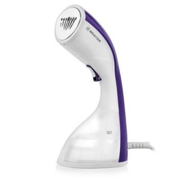 Отпариватель ручной BRAYER BR4120, 1400 Вт, 25 г/мин, резервуар 0,22 л, 1 режим, белый/фиолетовый - Премиум Сервис