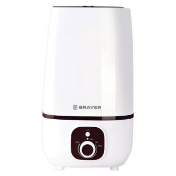 Увлажнитель BRAYER BR4700WH, объем бака 4 л, 25 Вт, арома-контейнер, белый - Премиум Сервис