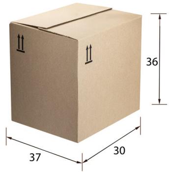 Гофроящик, длина 370 х ширина 300 х высота 360 мм, марка Т22, профиль В, FEFCO 0202 / ГОСТ, исполнение Б, 503212 - Премиум Сервис