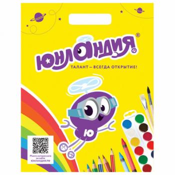 Пакет презентационно-упаковочный ЮНЛАНДИЯ, 40х50 см, усиленная ручка - Премиум Сервис