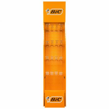 Стойка напольная для размещения товара BIC, 154,5х40х30 см, 15 крючков, БЕЗ НАПОЛНЕНИЯ, 934970 - Премиум Сервис