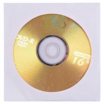 Диск DVD-R VS, 4,7 Gb, 16x, бумажный конверт - Премиум Сервис